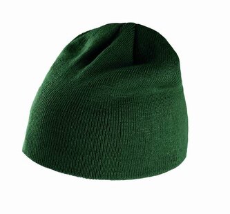 Čepice pletená K-Up Beanie - tmavě zelená