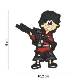 Gumová nášivka 101 Inc Young Offender - barevná