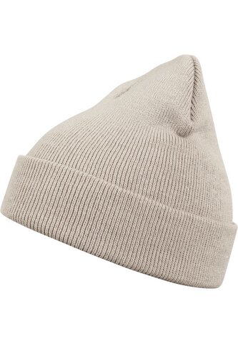 Čepice zimní MSTRDS Beanie Basic Flap - světle šedá Čepice zimní MSTRDS Beanie Basic Flap - světle šedá