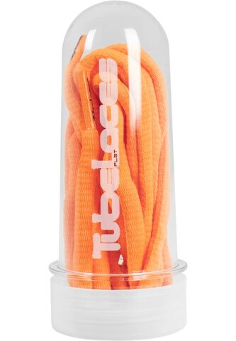 Tkaničky do bot Tubelaces Rope Pad 130 cm - oranžové svítící, 130