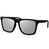 Sluneční brýle Solo Mirrorcube - černé-stříbrné