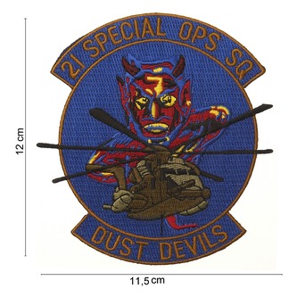 Nášivka textilní 101 Inc 21 Special Ops SQ Dust Devils - barevná