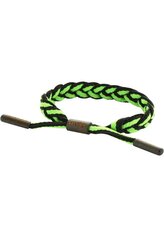 Náramek na ruku Tubelaces TubeBlet - černý-zelený