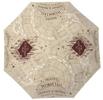 Automatický proměňovací deštník Harry Potter: Pobertův plánek (průměr 96 cm)