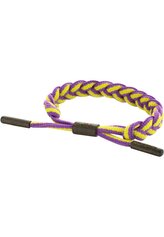 Náramek na ruku Tubelaces TubeBlet - fialový-žlutý