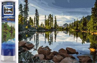 Norimpex Diamantové malování Klidné jezero 30x40cm