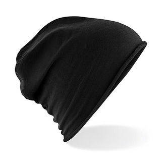 Čepice pánská Beechfield Jersey Beanie - černá