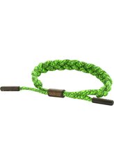 Náramek na ruku Tubelaces TubeBlet - šedý-zelený svítící