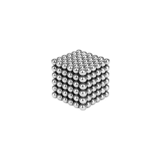 NeoCube magnetické kuličky 5mm 216 ks - stříbrné