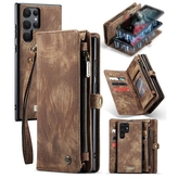 Pouzdro Book (Back Case) CaseMe Wallet 2v1, iPhone 14 barva brown