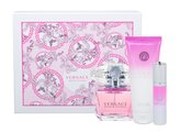 Versace Bright Crystal Toaletní voda W3ks SET VI ( Toaletní voda 90ml + Travel Spray 10ml + Body Lotion 100ml)