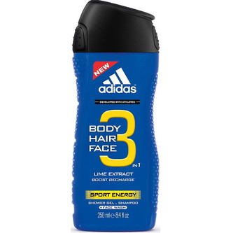 Adidas Sport Energy 3-in-1 SG 250 ml pro muže