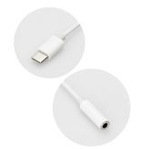 Adaptér USB C na Jack 3,5mm (female), barva bílá