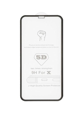 Tvrzené sklo 5D FULL GLUE Samsung M215 Galaxy M21 černá - UNICORNO
