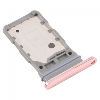 Držák (šuplík) SIM Samsung G991, G996, G998 Galaxy S21, S21 Plus, S21 Ultra pink