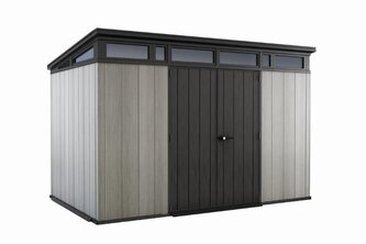 Zahradní domek Keter Artisan 11x7 šedý/antracit, s podlahou Zahradní domek Keter Artisan 11x7 šedý/antracit, s podlahou