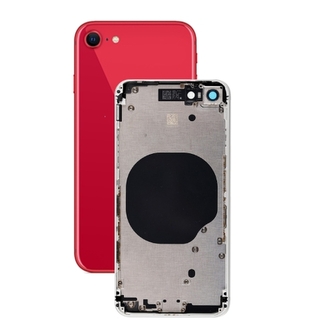 Kryt baterie + střední iPhone SE 2020, SE 2022 red