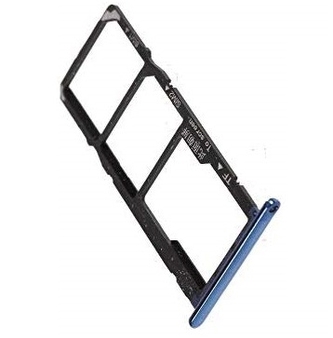 Držák (šuplík) SIM Huawei Y6 (PRIME) 2018 blue