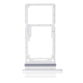 Držák (šuplík) SIM Samsung A336 Galaxy A33 5G white (silver)