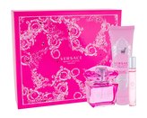 Versace Bright Crystal Absolu Parfémová voda W3ks SET II (90ml Parfémová voda + 10ml Parfémová voda Roller Ball +150ml SG)