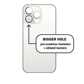 Kryt baterie iPhone 13 PRO MAX white - Bigger Hole