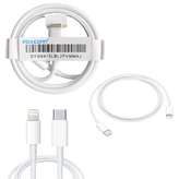 Datový kabel USB C na Lightning PD20W Foxconn, délka 2m, barva bílá