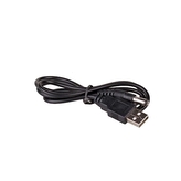 Kabel Akyga USB A na DC, 5,5 x 2,1 mm, (napájecí kabel, 0,8m) barva černá