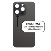 Kryt baterie iPhone 15 PRO dark titan - Bigger Hole