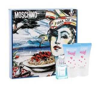 Moschino Funny! toaletní voda 4 ml + tělový gel 25 ml + sprchový gel 25 ml Moschino Funny! toaletní voda 4 ml + tělový gel 25 ml + sprchový gel 25 ml