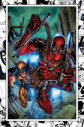 Plakát Marvel Comics: Wolverine & Deadpool (61 x 91,5 cm)