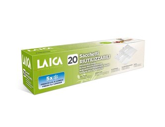 Laica sáčky do vakuovačky s ventilem 22 a 26 x34cm set 20ks VT3521