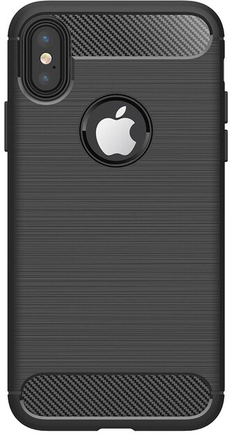 Pouzdro Carbon iPhone XR (Černé)