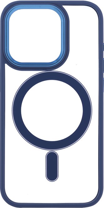 Pouzdro Iron Eye Magnet iPhone 15 Pro (Tmavě modré)