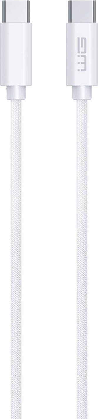 Datový kabel Type C -Type C - 2m (3A) (Bílý)