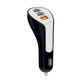 Autonabíječka 3x USB 7.0A (QC 3,0A+2.0A+2.0A) (Černá)