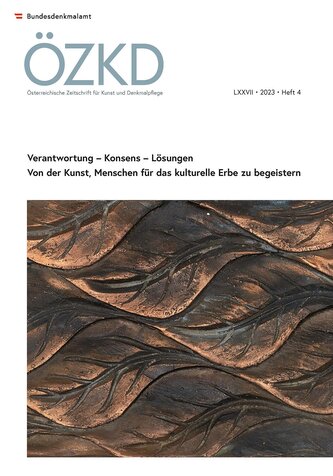 Österreichische Zeitschrift für Kunst und Denkmalpflege LXXVII, Heft 4