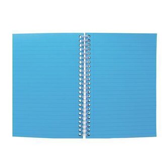 Spirálový sešit "Irlen Jotta Turquise", A5, linkovaný, 100 listů, PUKKA PAD IRLJOTA5(TURQ)