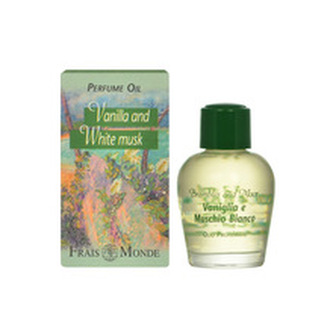 Frais Monde Vanilla And White Musk Parfémovaný olej 12 ml pro ženy