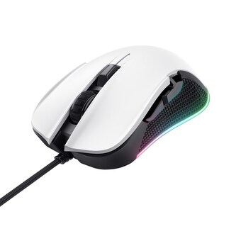 TRUST herní myš GXT 922W YBAR Eco Gaming Mouse, optická, USB, bílá TRUST herní myš GXT 922W YBAR Eco Gaming Mouse, optická, USB, bílá