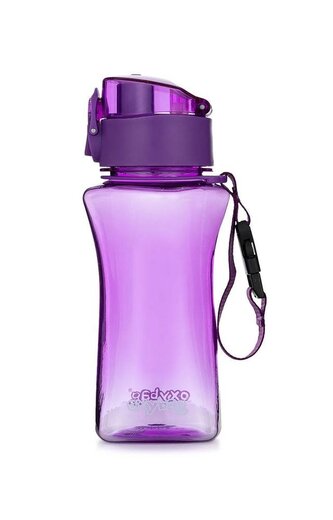 Láhev Oxy Twist 400 ml - fialová