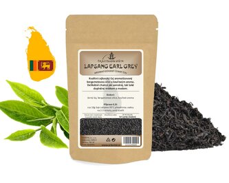 Černý aromatizovaný čaj Lapsang Earl Grey 200 g