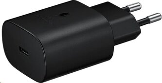 EP-TA800NBE Samsung USB-C 25W Cestovní nabíječka Black (Pošk. Balení)