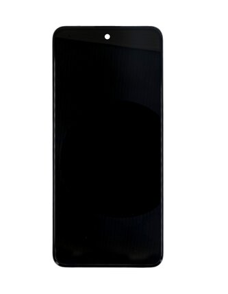 LCD Display + Dotyková Deska + Přední Kryt pro Poco M4 Pro 5G Black (Service Pack)