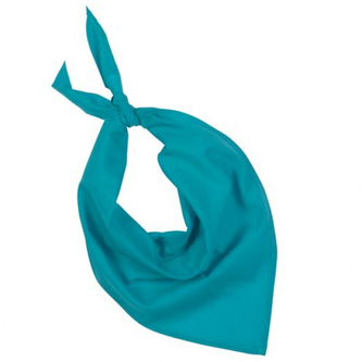 Šátek trojcípý K-Up Fiesta - tyrkysový