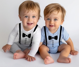 Body dlouhý rukáv, Elegán - bílé, vel. 86; 86 (12-18m)