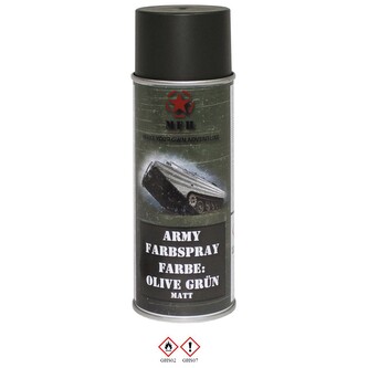 Barva ve spreji Max Army 400 ml - olivová