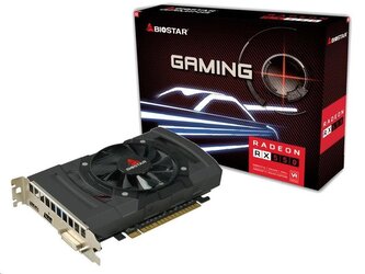 Biostar AMD Radeon RX550, 2GB, GDDR5, PCIE3 Fan HDMI DVI DP