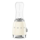 Smeg PBF01CREU mini mixér, 300 W, 2 programy, 22000 RPM, nerezové dvojité ostří, krémový