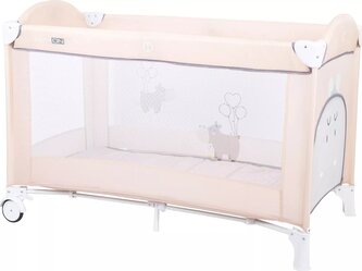 FreeOn Postýlka cestovní Balloon, béžová