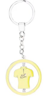 Kovová klíčenka Tour de France: Tričko s logem v kruhu (5 x 5 cm)